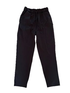 Lululemon Black Keep Moving Pants Women's 6 LW5DCFS